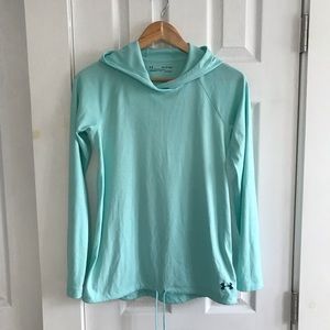 Under Armor long sleeve hooded shirt